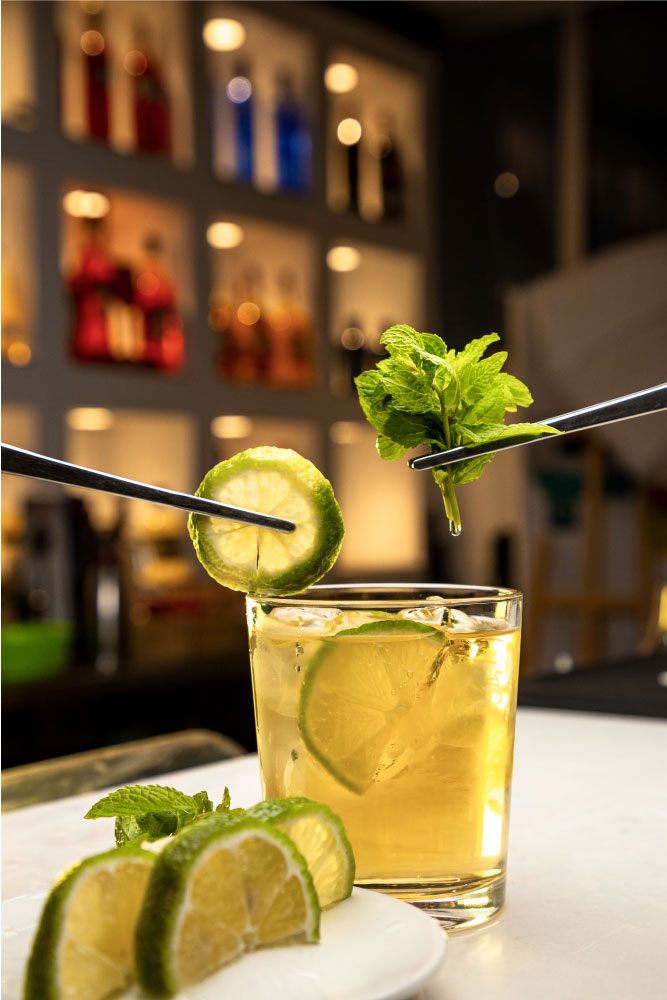 The Honest Man — cocktail photography